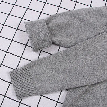 Autumn Knit Pullover: Casual Chunky Cable Knit Sweater