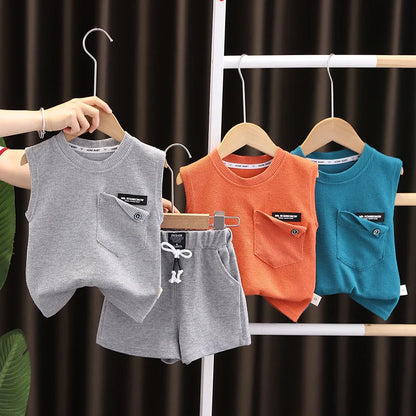 Summer Baby Sports Set: Stylish Toddler Outfit