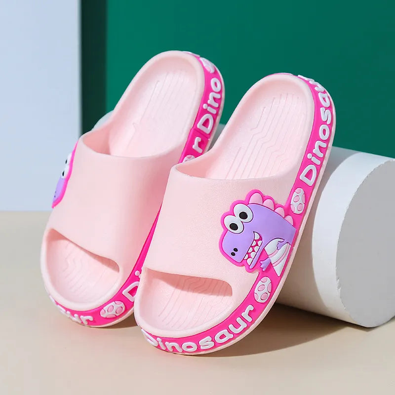 Dinosaur Cartoon Slippers: Comfort for Kids