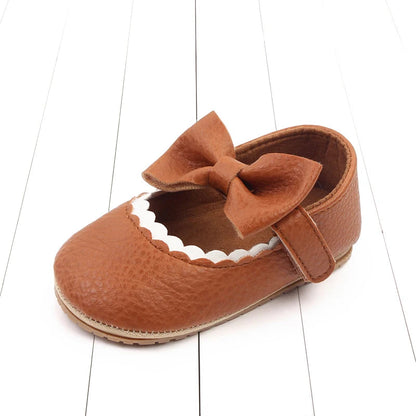 Bowknot Shoes for Toddler: Non-slip Prewalking Shoes