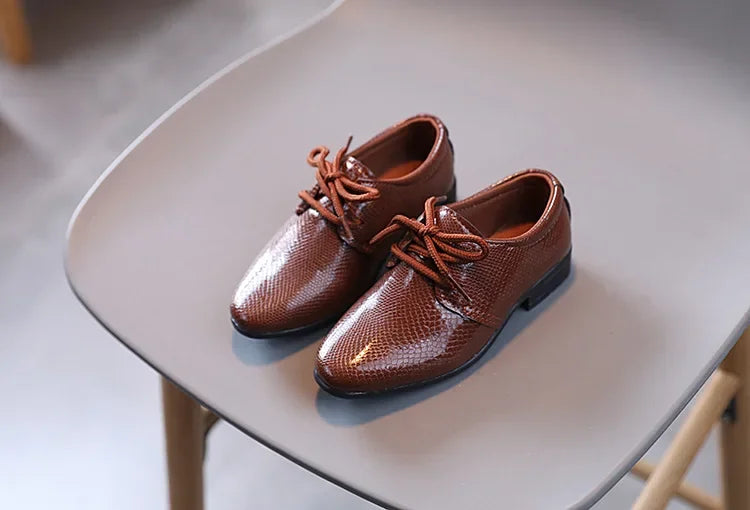 Boys' Leather Shoes: Style for Party, Wedding, School