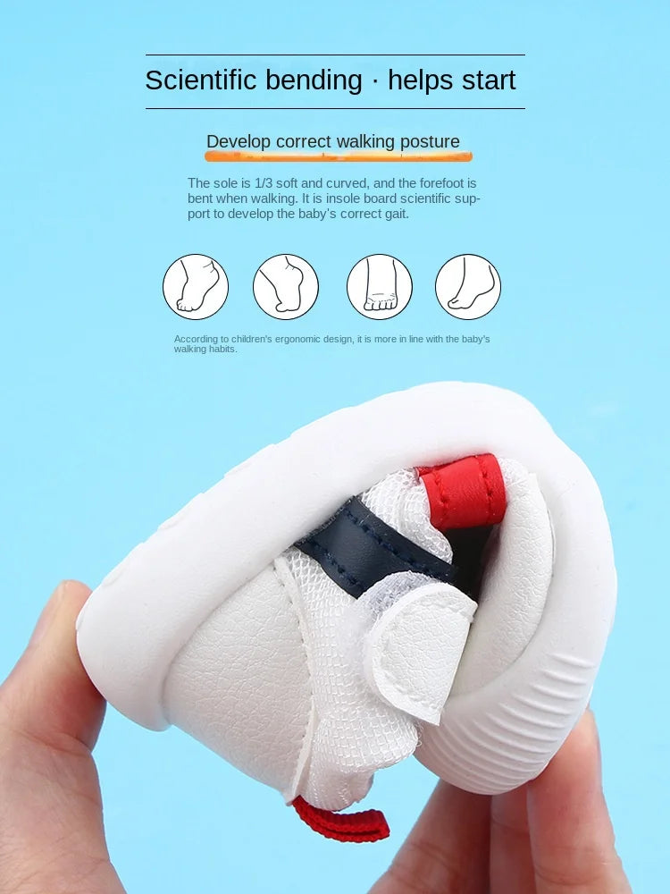 Baby Toddler Shoes (Newborn-3 Years): Soft, Non-Slip, Breathable