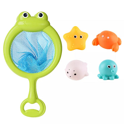 LED Light-Up Cute Animals Bath Toy for Kids