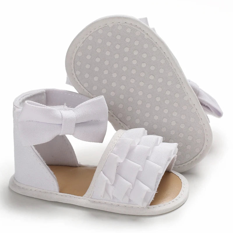 Summer Ballet Sandals for Girls (Newborn-18 Months)