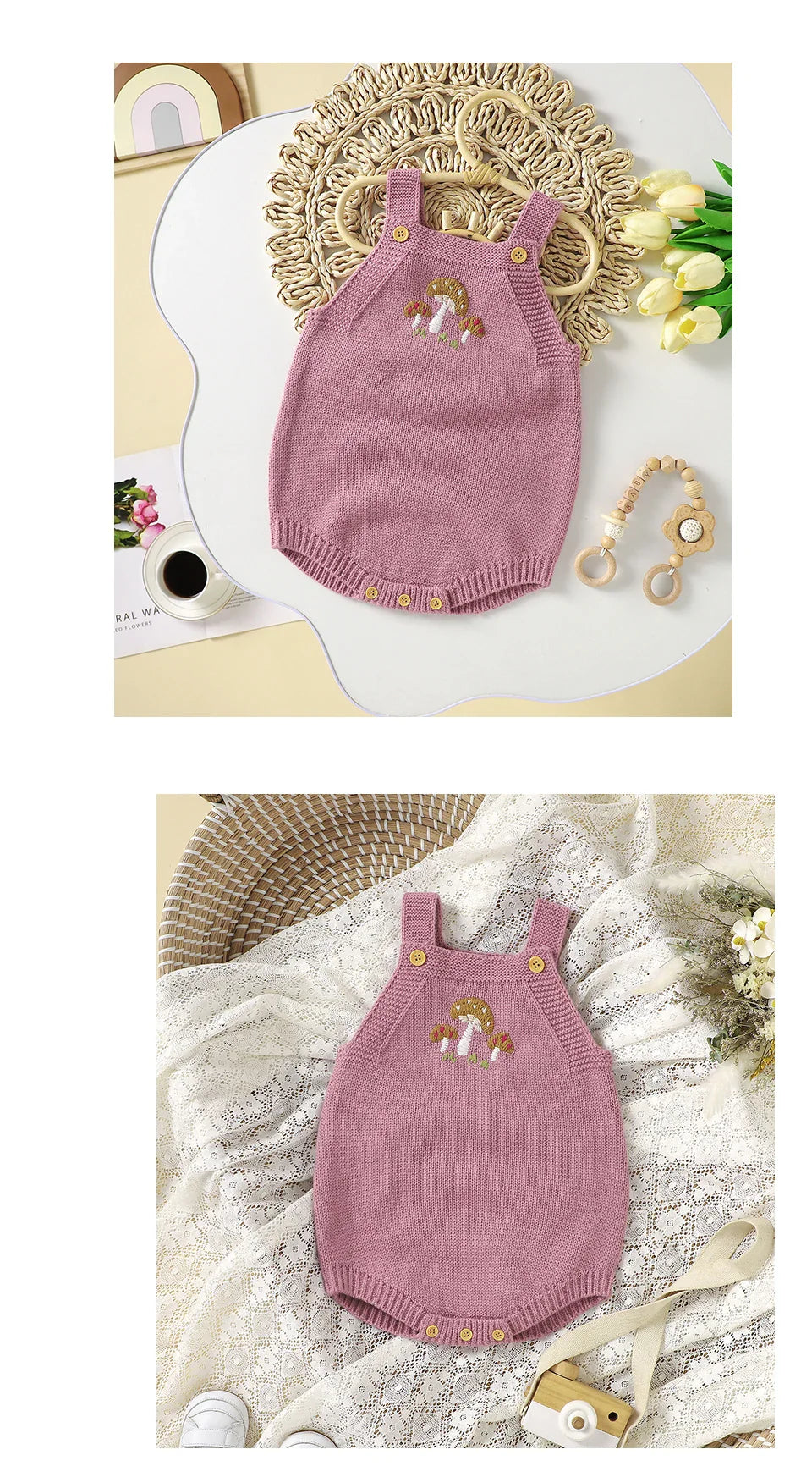 Spring/Fall Sleeveless Baby Bodysuits