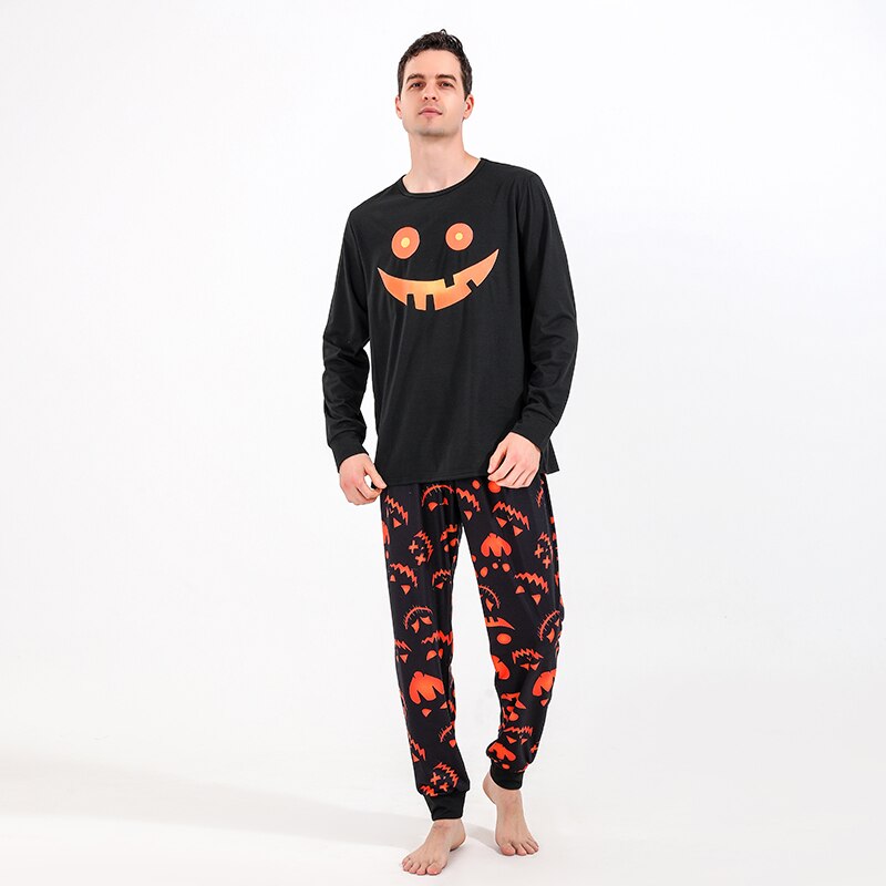 Family Matching Pajamas Set In Halloween Party Costumes
