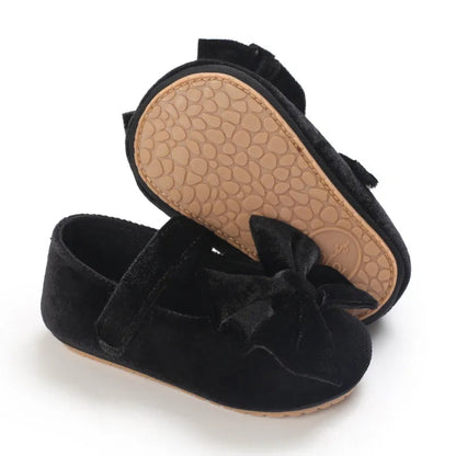 Princess Shoes - Baby Girls' Bow Flat Shoes for First Steps