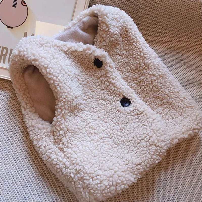 Baby Lamb Wool Vest - Autumn/Winter Warmth