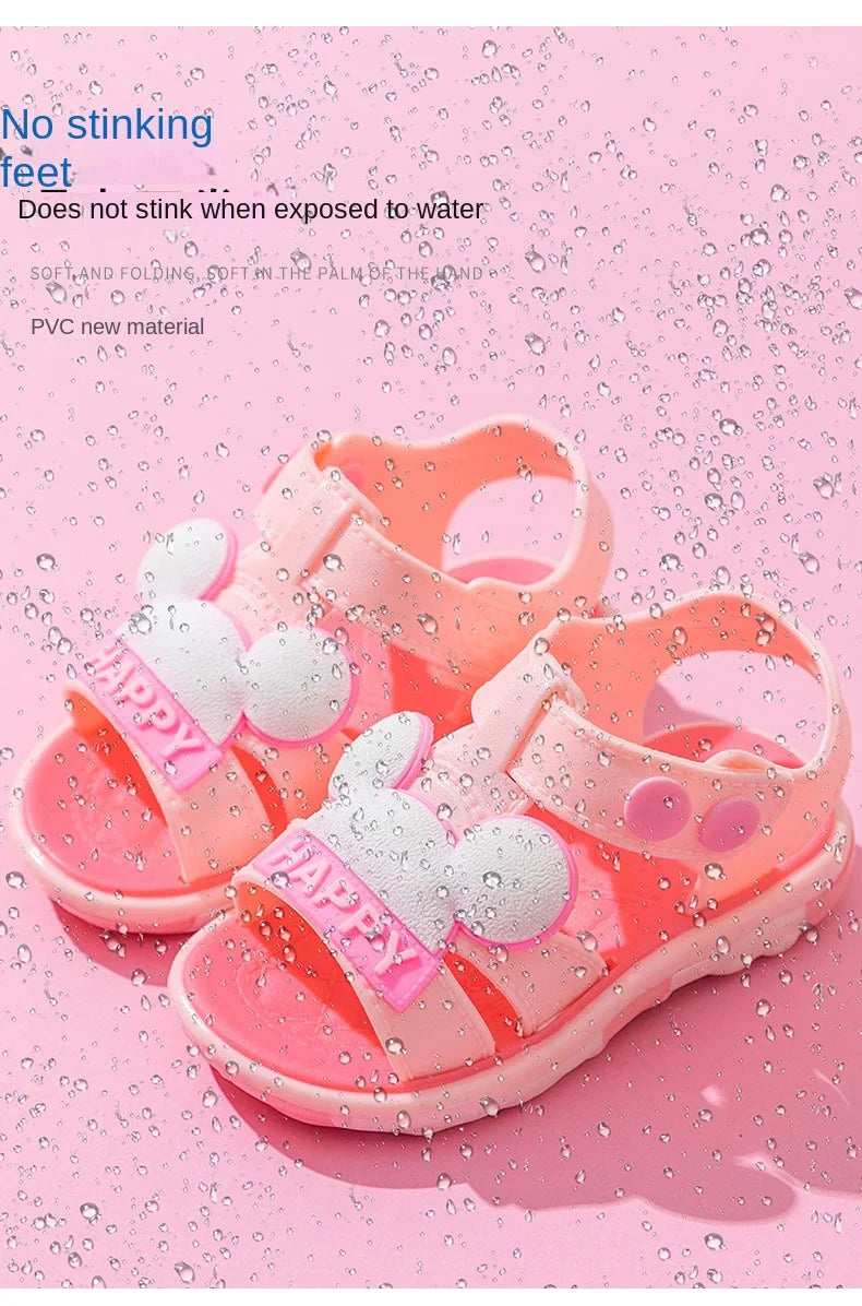 Summer Cartoon Baby Sandals: Cute Infant Shoes for Girls and Boys