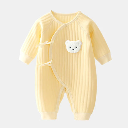 Cotton Newborn Onesie for 0-6M Babies