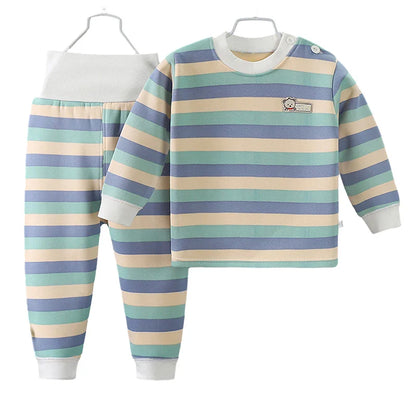 Warm Plush Kids Clothing Sets for Autumn/Winter