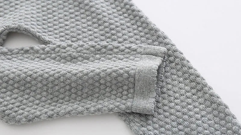 Knitted Pajama Set for Baby - Cozy cotton clothes set
