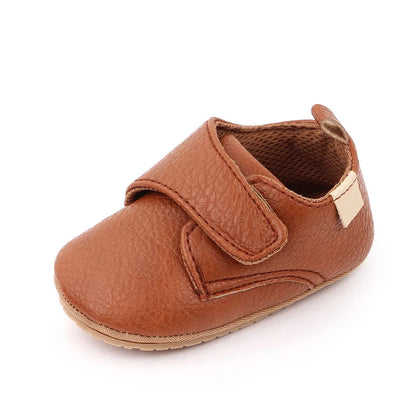 Classic Leather Baby Shoes - Stylish and Anti-Slip Shoes!