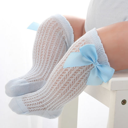 Baby Bowknot Cotton Socks