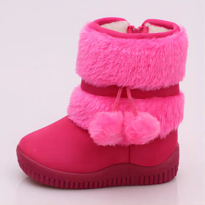 Girls Snow Boots - Winter Comfort for Little Princesses