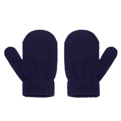 Cute Knitted Pompom Baby Hat & Glove - Winter Essential for Newborns