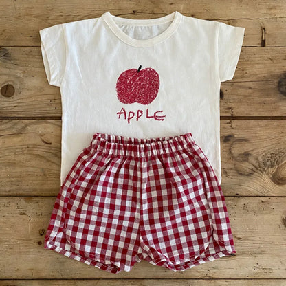 Cotton Sleeveless Baby Pajama Sets: Cartoon Homewear for Summer