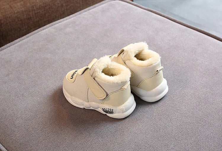 New Soft Non-slip Baby Sneakers: Winter Warm First Walkers