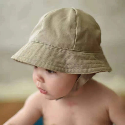 Panama Baby Sun Hat: Outdoor Fisherman Bucket Hat for Kids