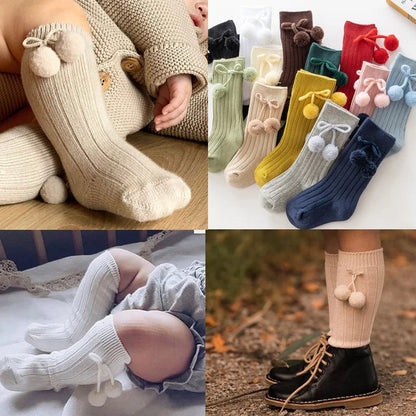 Knee High Socks for Baby Girls