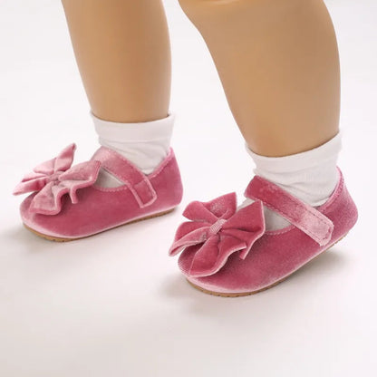 Princess Shoes - Baby Girls' Bow Flat Shoes for First Steps