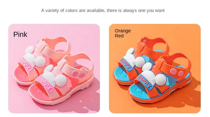 Summer Cartoon Baby Sandals: Cute Infant Shoes for Girls and Boys