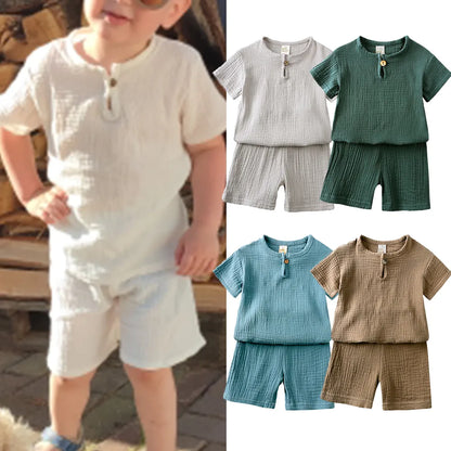 Summer Toddler Outfit Set