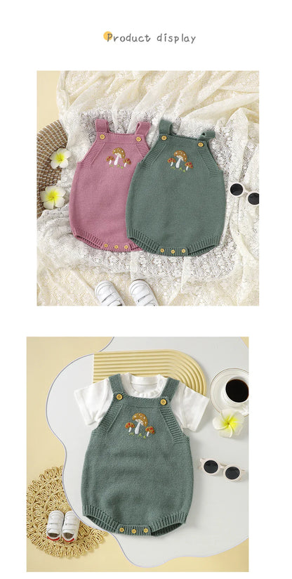 Spring/Fall Sleeveless Baby Bodysuits