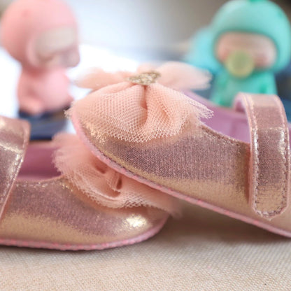 Baby's First Toddler Shoes: Breathable Princess Lace Style