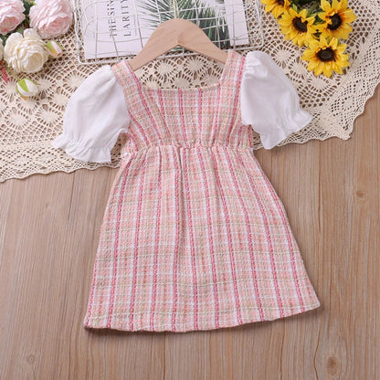 Summer Floral Princess Dress for Girls: Sweet & Stylish