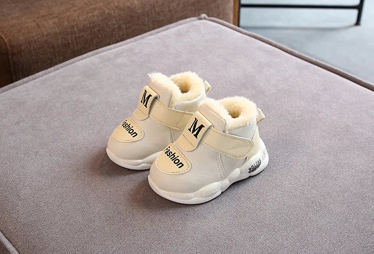 New Soft Non-slip Baby Sneakers: Winter Warm First Walkers