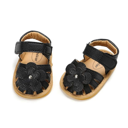 Summer Flower Sandals for Baby Girl