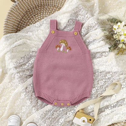 Spring/Fall Sleeveless Baby Bodysuits