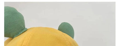 Cute Frog Baby Bucket Hat: Spring/Summer Fisherman Cap