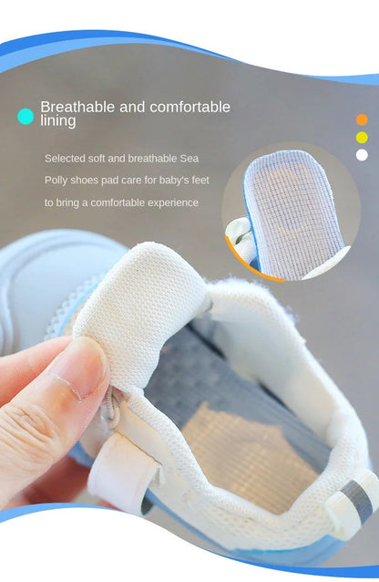 Soft Sole Baby Sneakers: Anti-Skid and Breathable