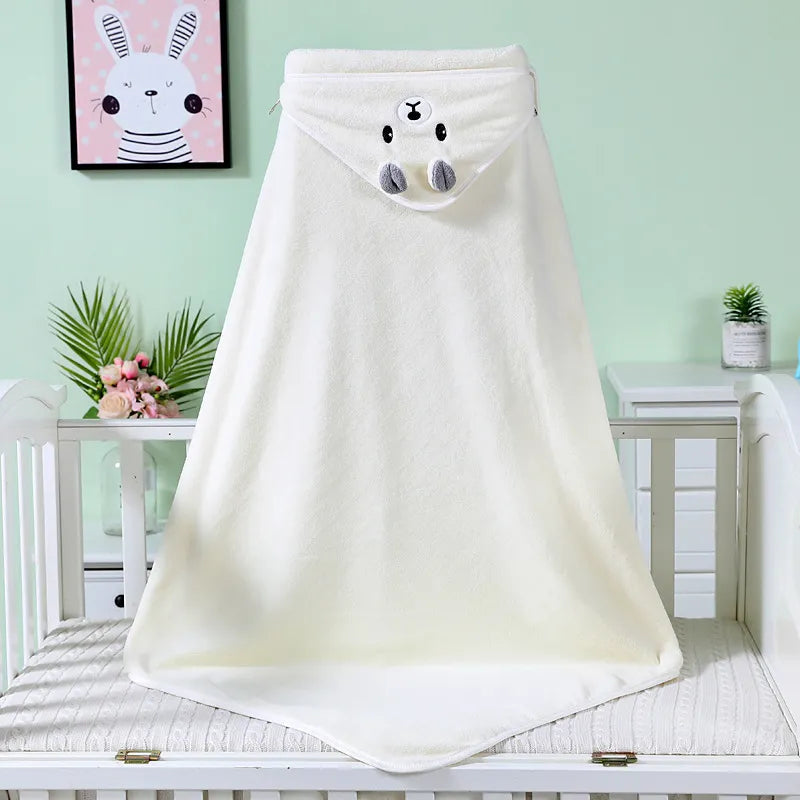 Super Soft Hooded Baby Towels: Cozy Bath Blanket