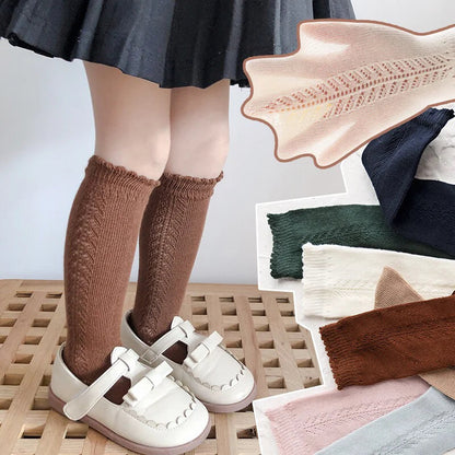 Cotton Knee-High Socks: Breathable & Stylish