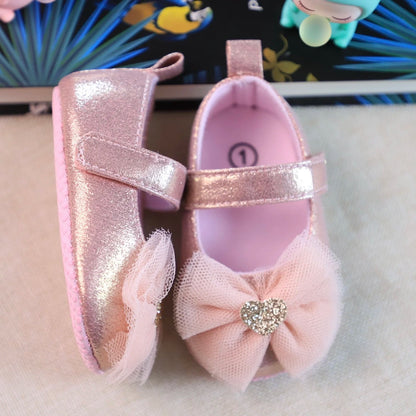 Baby's First Toddler Shoes: Breathable Princess Lace Style