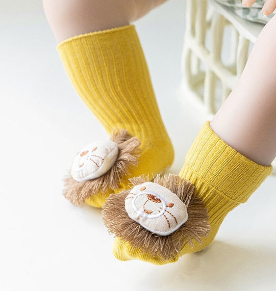 Cute Animal-shaped Anti-slip Long Socks