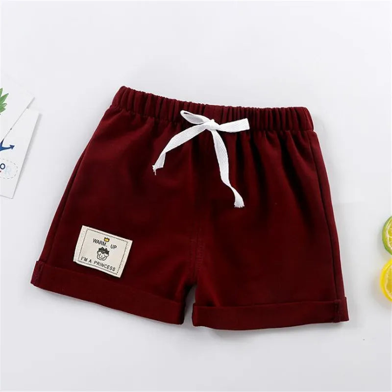 Casual Solid Baby Boy Shorts(4 Months - 5 Years)