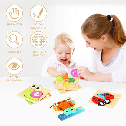 Montessori Wooden Puzzle