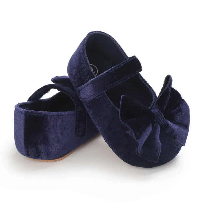 Princess Shoes - Baby Girls' Bow Flat Shoes for First Steps