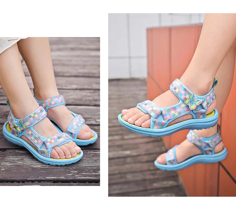 Princess Sandals: Cute Non-Slip Soft Sandals for Baby Girls