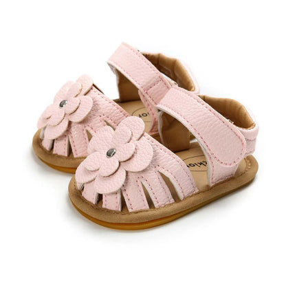 Summer Flower Sandals for Baby Girl