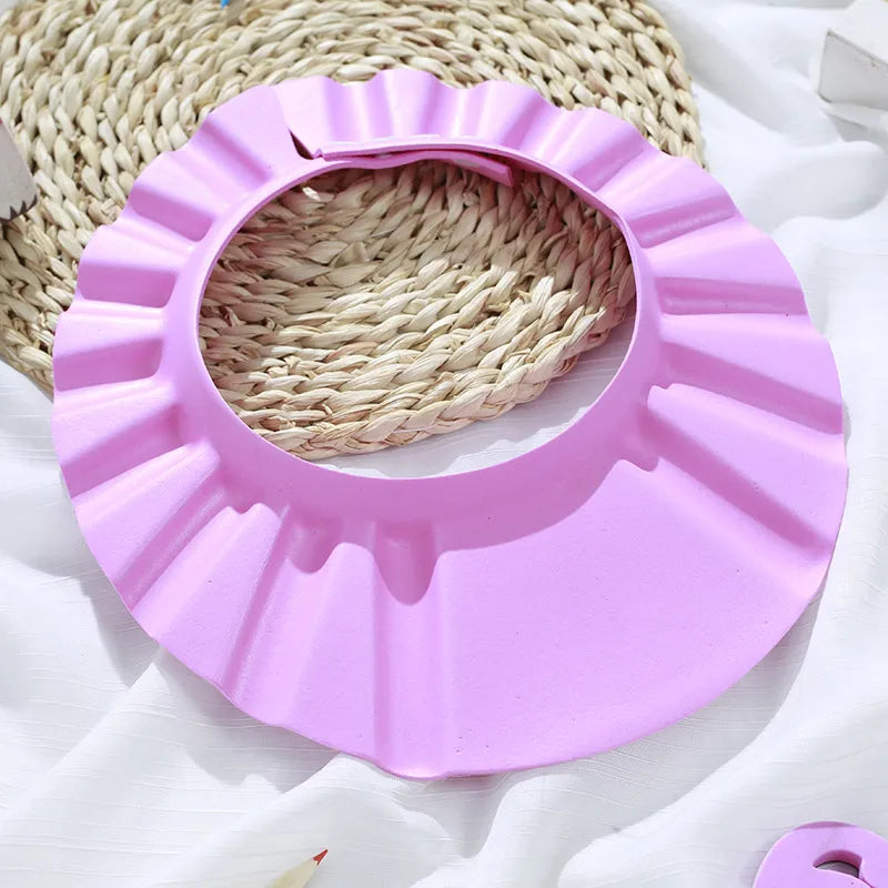 Baby Shower Cap for Kids with Ear Protection