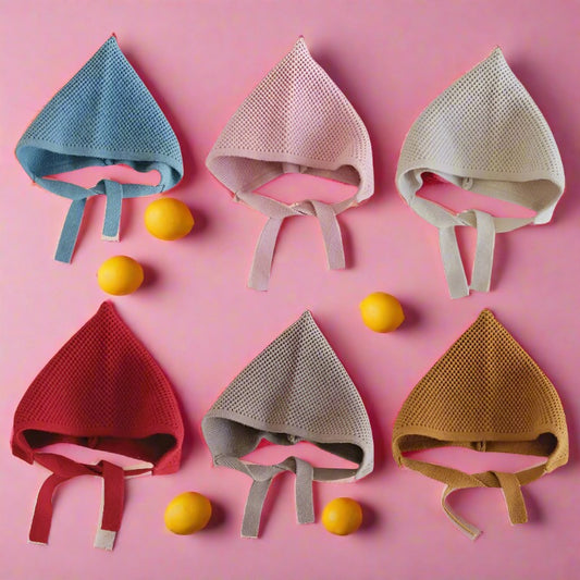 Kids Knit Wool Hat: Warm Solid Color Cap