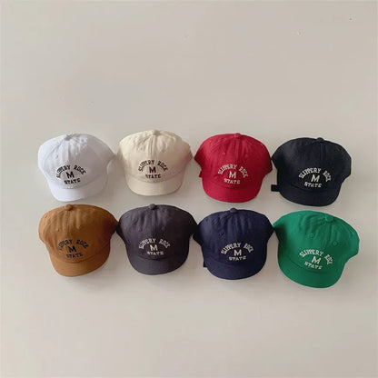 Casual Letter Embroidered Baby Baseball Cap