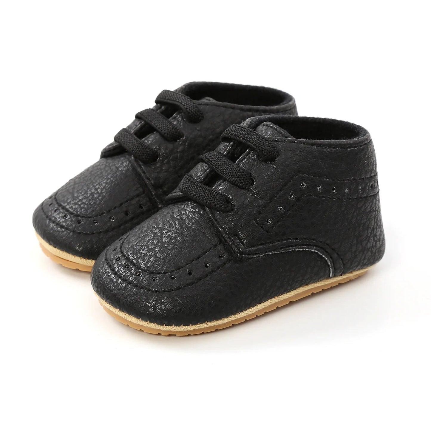 New Retro Leather Baby Shoes - Multicolor Toddler Moccasins