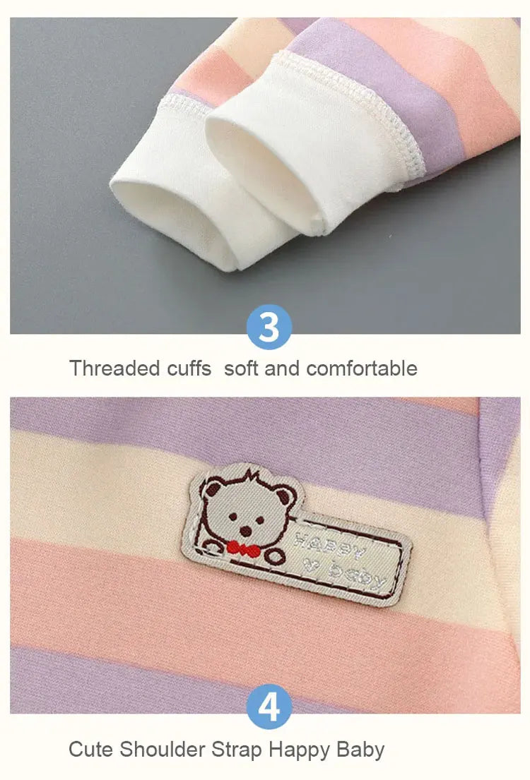 Warm Plush Kids Clothing Sets for Autumn/Winter