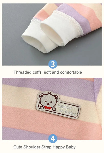 Warm Plush Kids Clothing Sets for Autumn/Winter